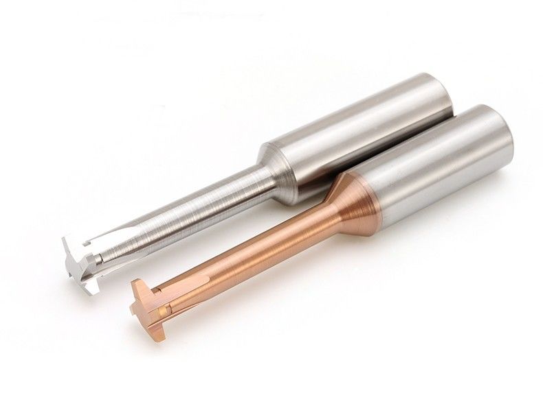 30 Graus Trapezoidal Thread Milling Cutter ACME Tr Solid Carbide Tipo T Dente único