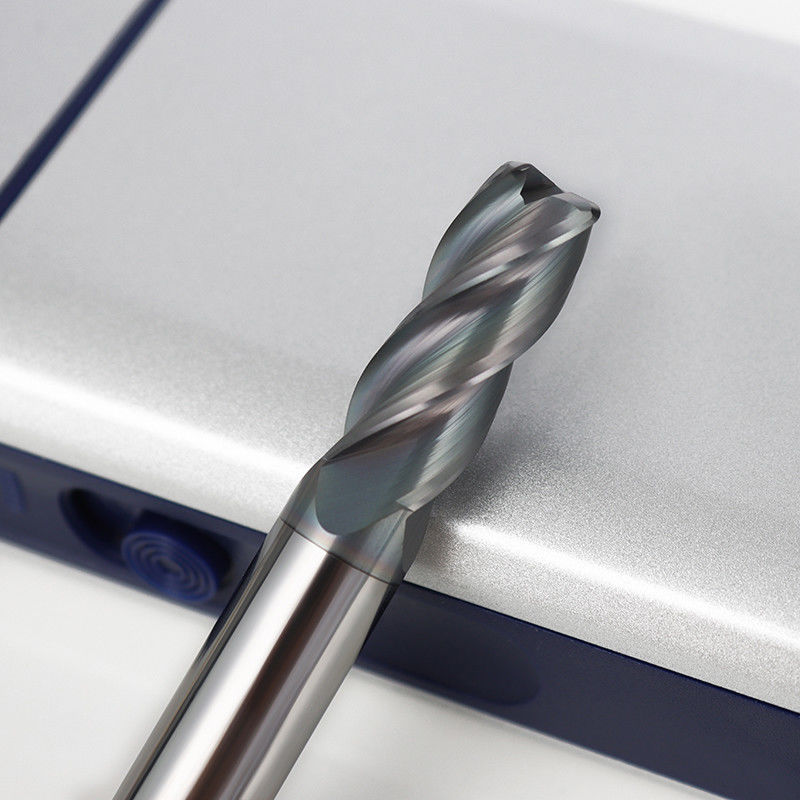 Cortador de moagem de raio de canto universal, HRC45 Solid Carbide Bits de moagem para CNC