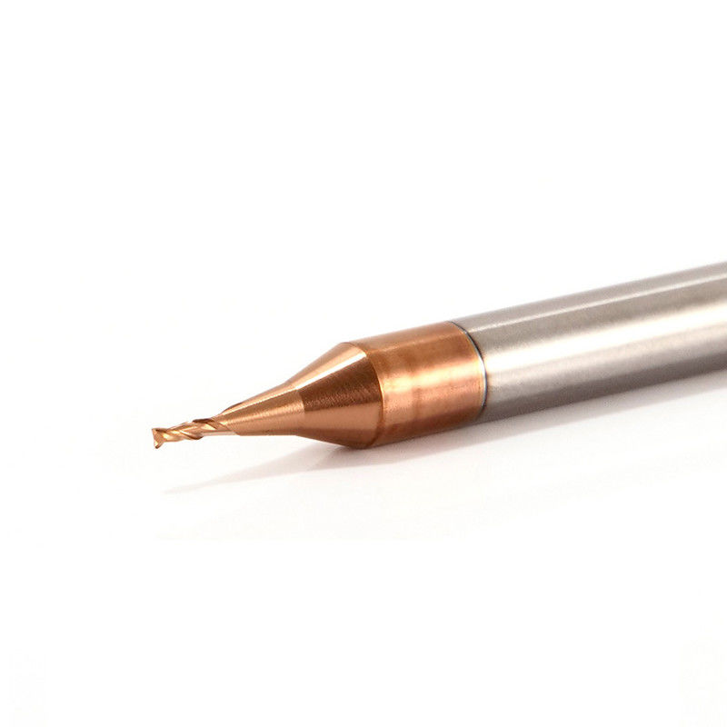 3 mm de diâmetro de barragem micro moinho final com raio de canto de 0,1 mm 50 mm comprimento total