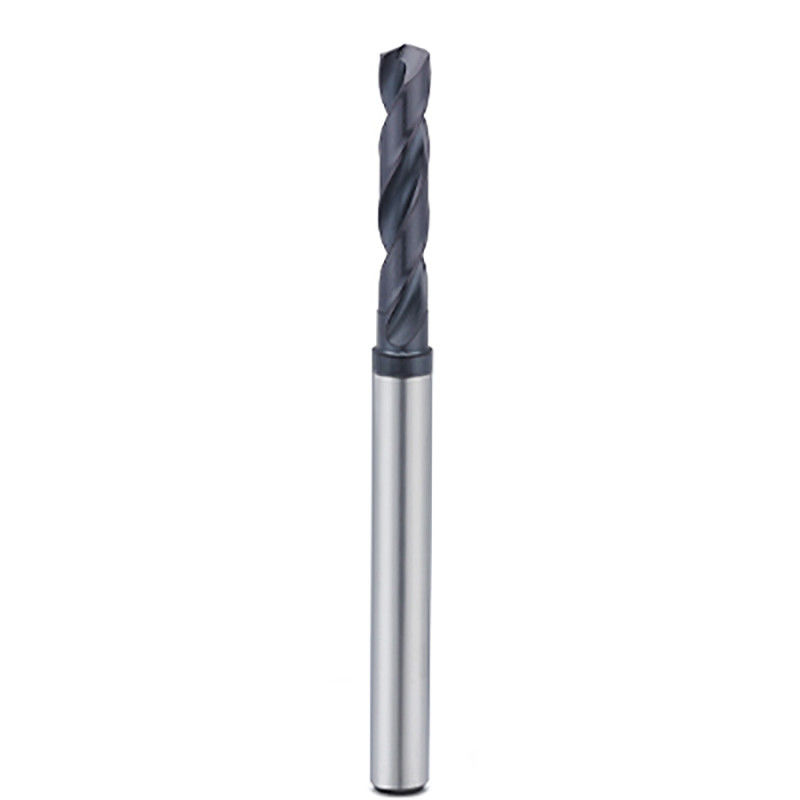 Frigorífico interno de madeira Carbide sólido CNC Bits Round Shank Straight Flute Tipo