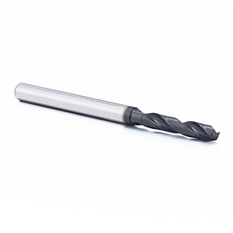 Frigorífico interno de madeira Carbide sólido CNC Bits Round Shank Straight Flute Tipo