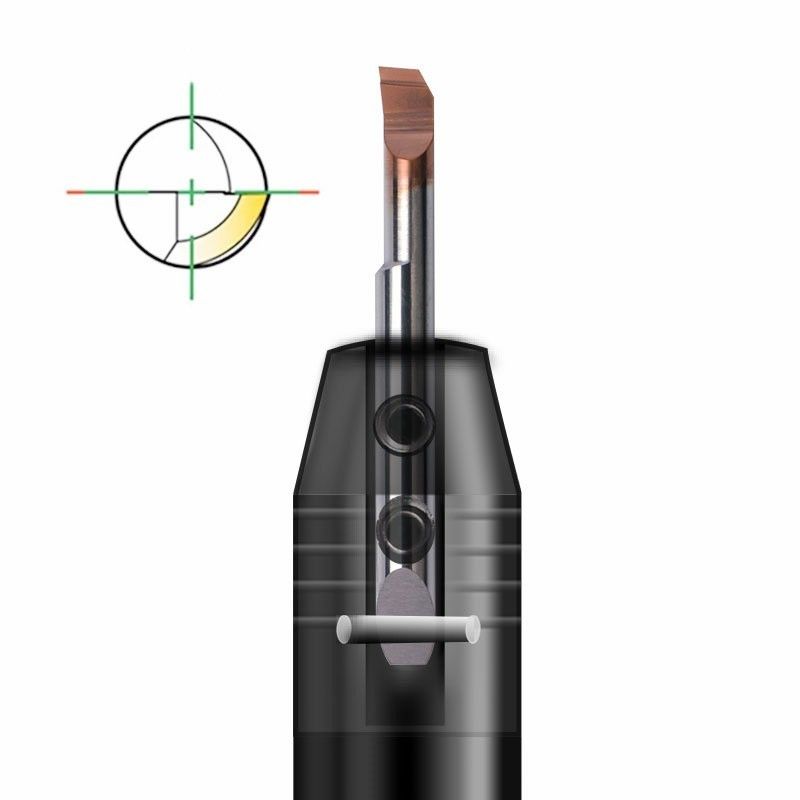 SIM0016-D6 Mini Boring Toolholder Standard Boring Cutter Manteiga Rodada Tipo de base