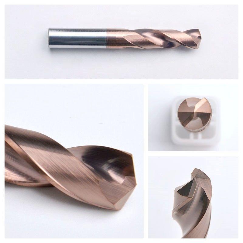 Forro de Carbide de Flauta Direita Forro de Passo de Alta Precisão 3XD/5XD Forro de Corte de Carbide Sólido
