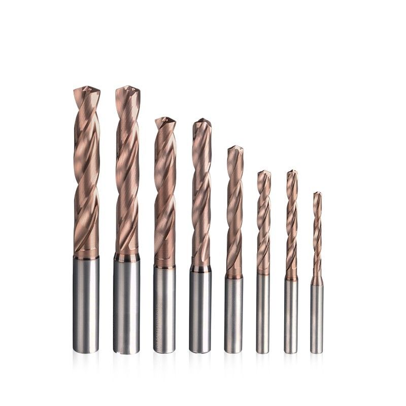 Furo de refrigeração interna de carburo ferramentas de corte de visão DIN 3XD Step Drill para aço inoxidável