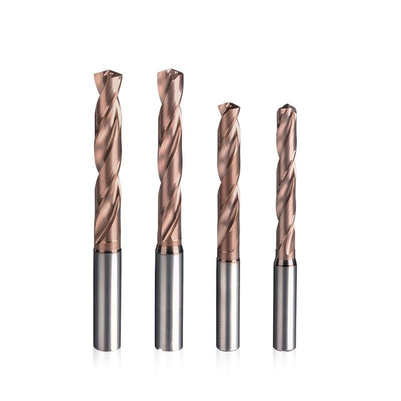 Furo de refrigeração interna de carburo ferramentas de corte de visão DIN 3XD Step Drill para aço inoxidável