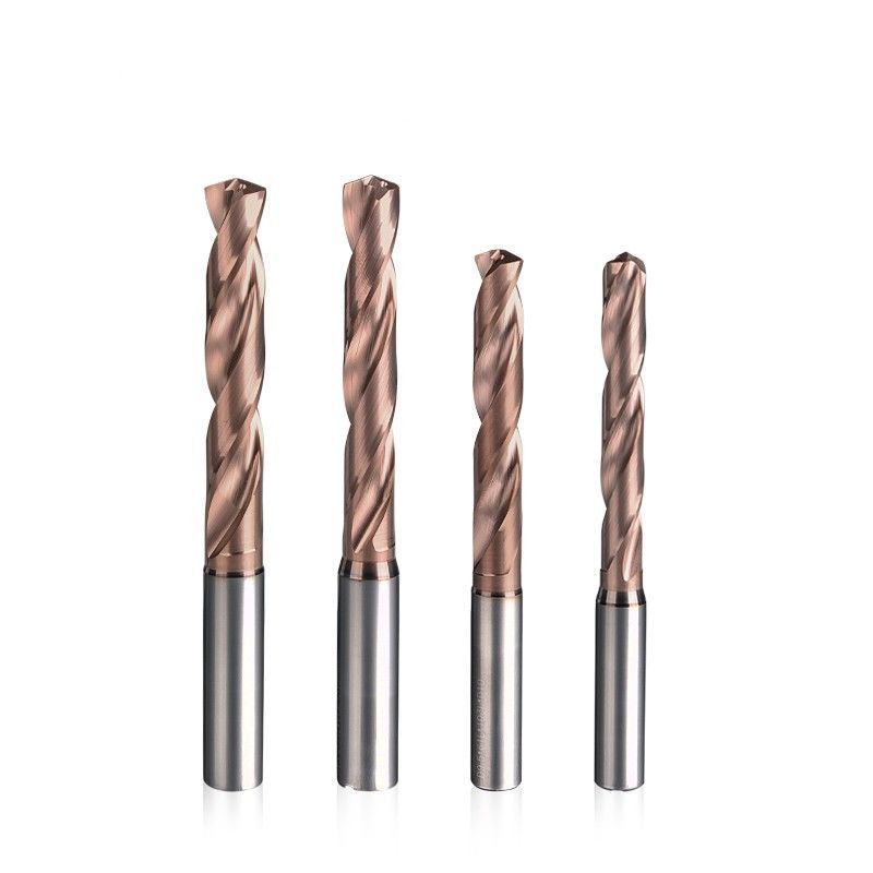 Din Standard Inner-Coolant 5xd Step 0.1mm Forno de carburo espiral flauta de furo dividido