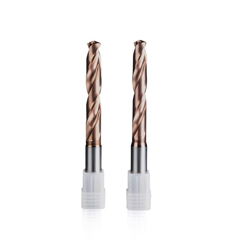 Din Standard Inner-Coolant 5xd Step 0.1mm Forno de carburo espiral flauta de furo dividido
